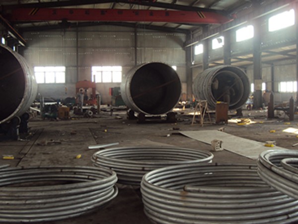 為浙江國光生化股份公司制作20m3 316L結(jié)晶罐