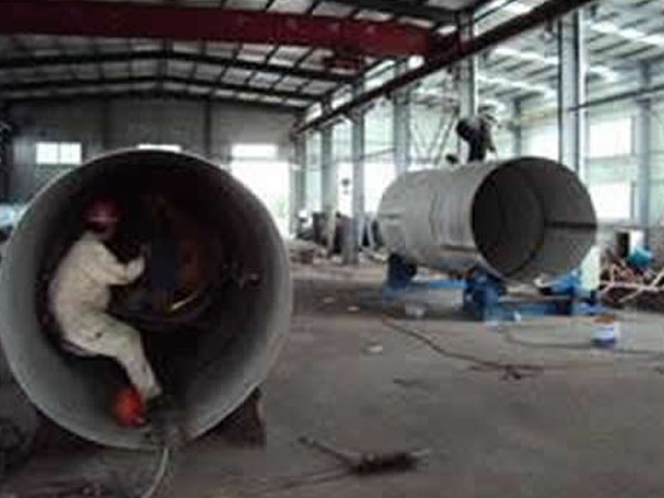 湖南瑞風生物科技有限公司生物肥料發酵系統正在施工