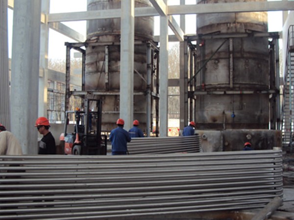 寧朗（泰國）發(fā)酵罐制作現(xiàn)場